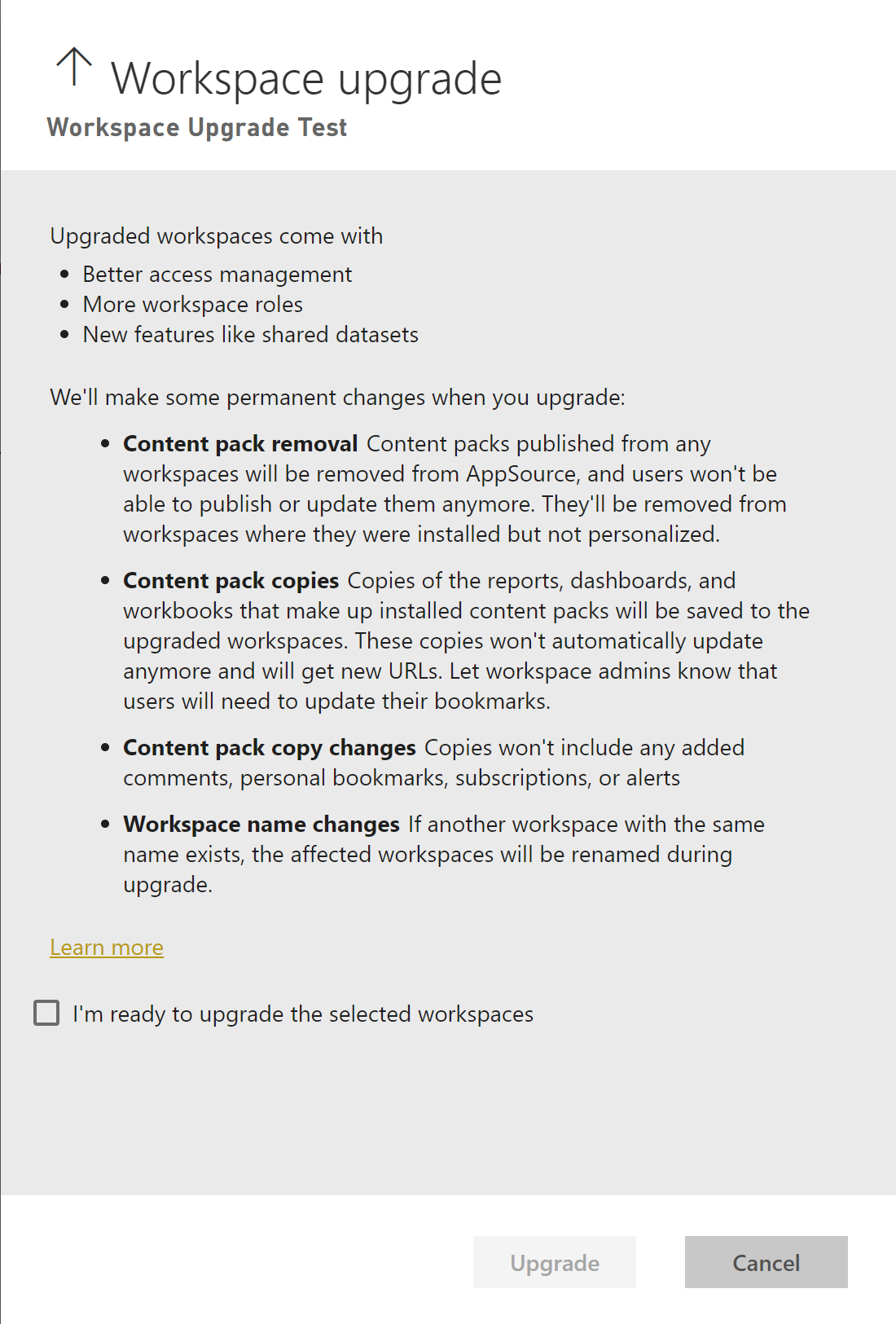 Updated timeline for upgrading classic workspaces | Microsoft Fabric ...